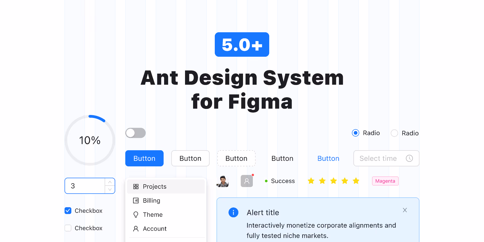 Lending analytics design system